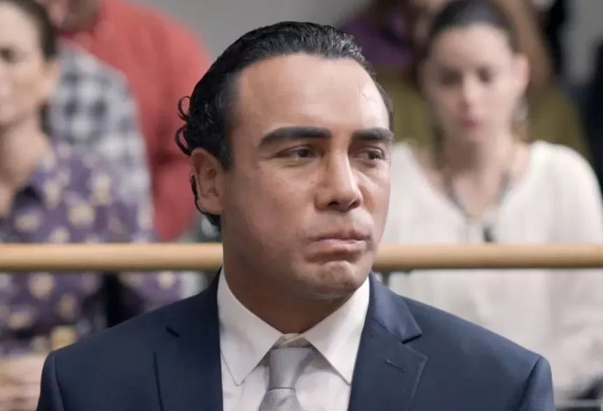 José Trinidad Marín sitting in a courtroom