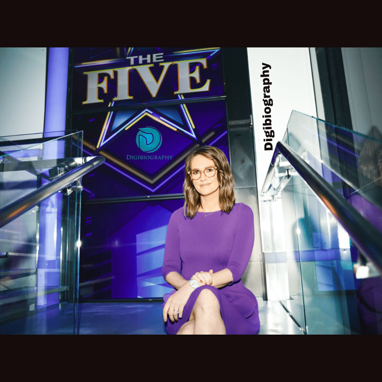  Jessica Tarlov sitting out of the office while wearing a purple dress