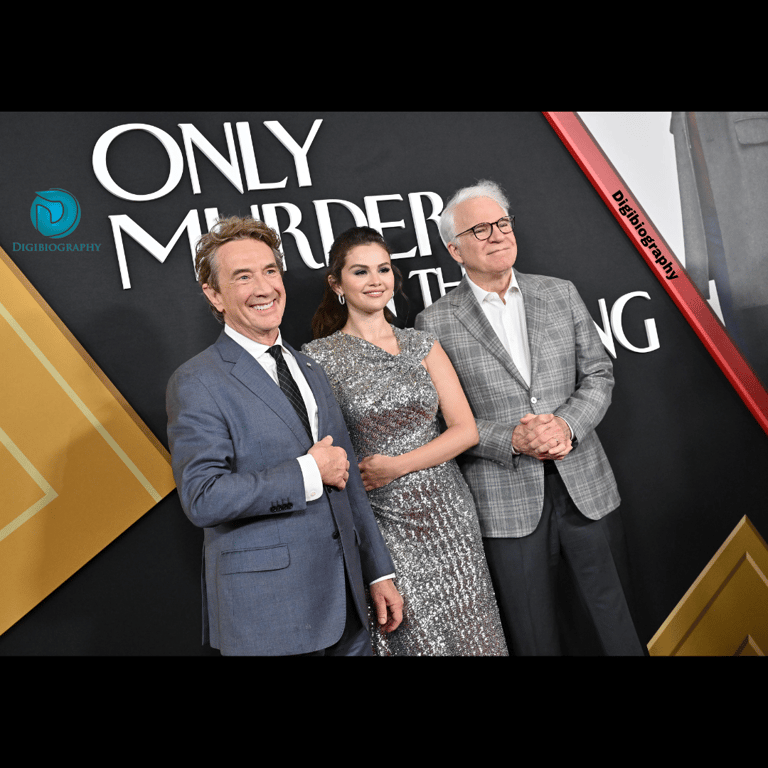 Martin Short attends an award show with Selena Gomez and Steve Martin