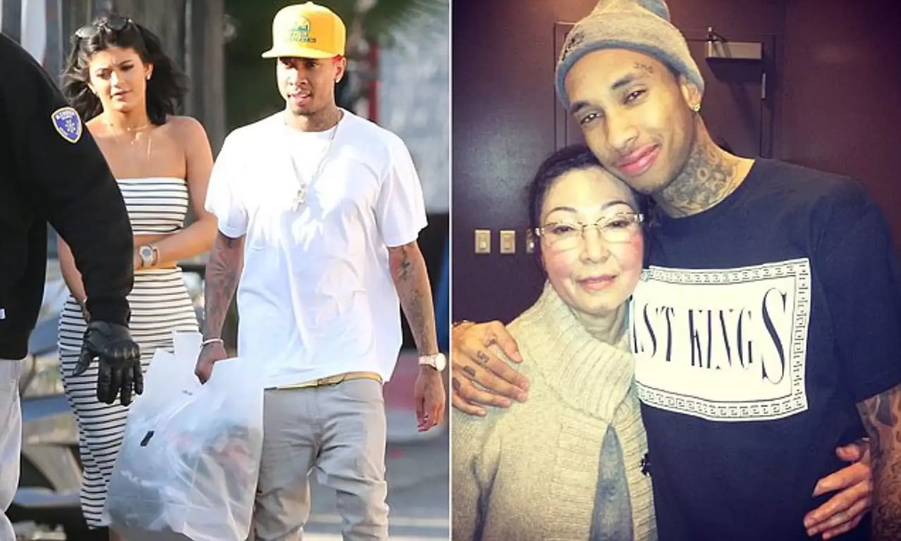 Tyga Family Picture