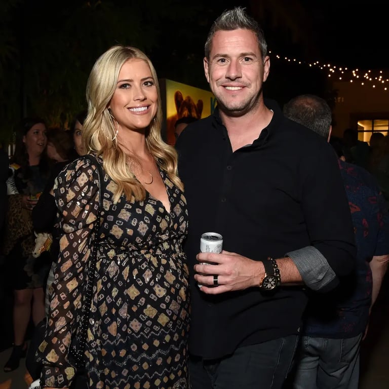 Christina Anstead and Ant Anstead were spotted at a party