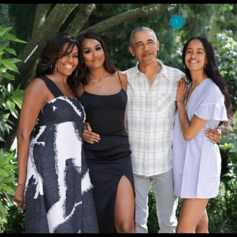 Michelle Obama spending time with her family