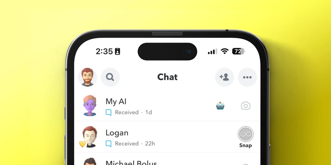 how to get rid of my ai on snapchat without snapchat plus