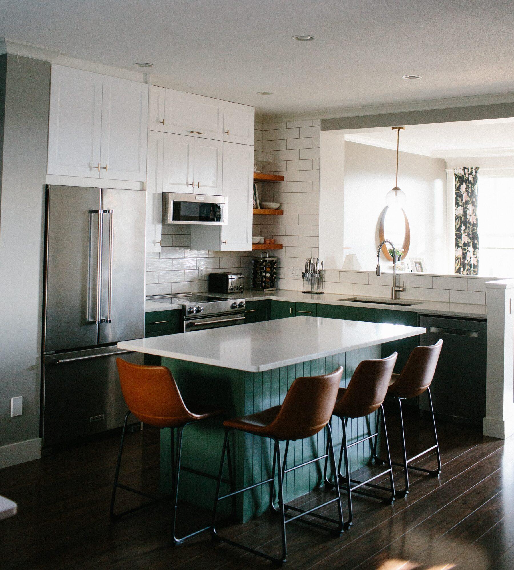 We Renovated Our Own Kitchen: A Two-Tone Townhouse Remodel