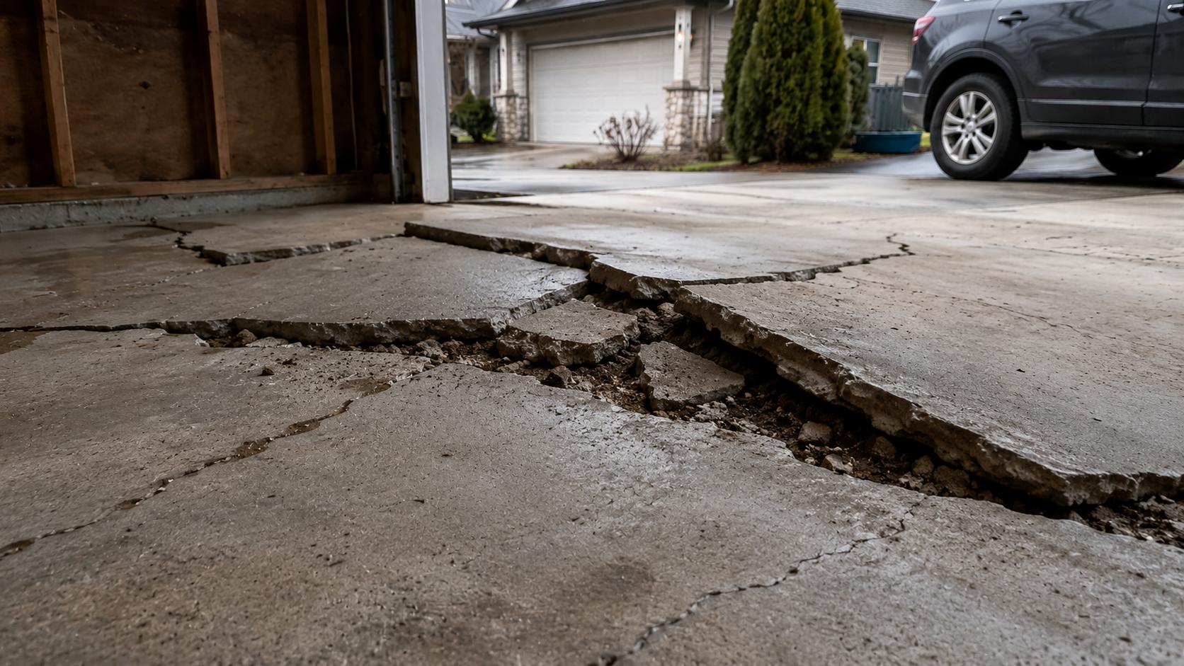 When Concrete Moves Up Instead of Down, and Why the Fix Is Nothing Like a Settlement Repair