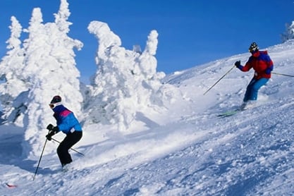 skiing in Shimla