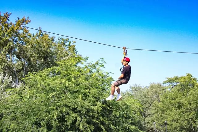 zip-lining  in Kufri