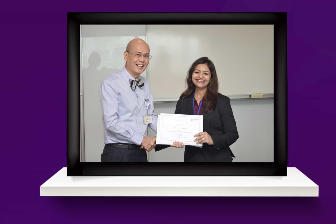 Dr. Monika Sharma completed ART Course for Clinicians