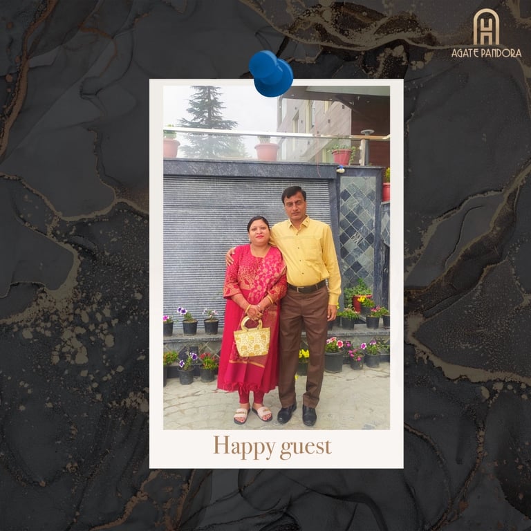 Jubilant Guest at Paandora