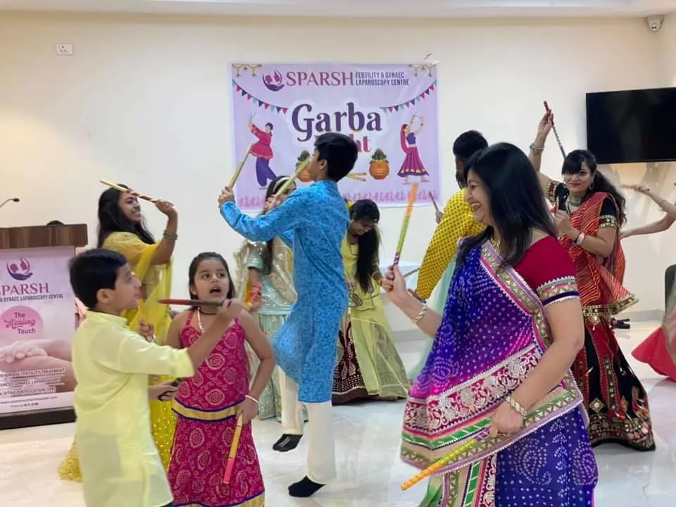 Navratri Celebration - Sparsh IVF Hospital