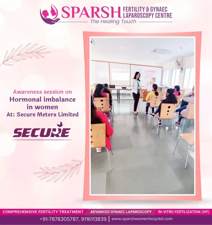 infertility awareness session at secure meter udaipur