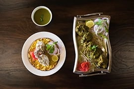 food with breath-taking views in shimla