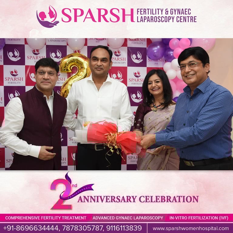 sparsh hospital - 2nd anniversary celebration