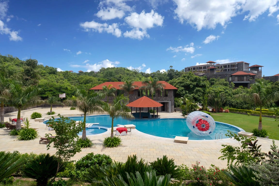 MahuaBagh Swimming Pool in kumbhalgarh