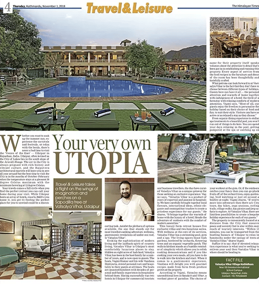 vatsalya vihar resort udaipur