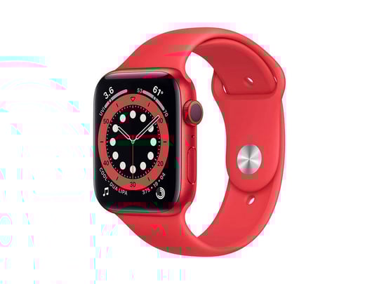 Apple Watch Series 6 40mm Red Aluminium Case Red Sport Band (A2375) - 2350022 #1