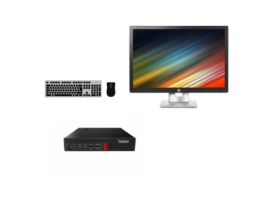 Lenovo ThinkCentre M910q Tiny + Monitor HP Elitedisplay E242 - 2070827 #1