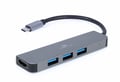 Gembird USB-C 2v1 multiport hub + HDMI - 2000019 thumb #1