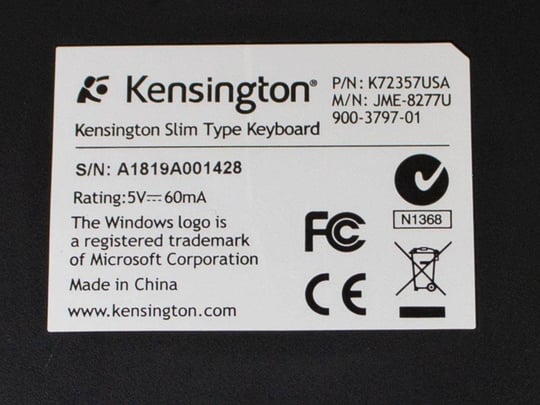Kensington US JME-8277U - 1380085 #3