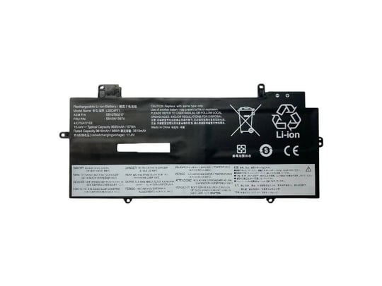 Replacement for Lenovo ThinkPad X1 Yoga 6th, 7th, 8th Gen (PN: 5B10W13974, SB10T83217, L20M4P71) - 2080636 #1