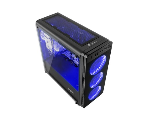 Genesis IRID 300 BLUE MIDI (USB 3.0), 4 Fan , Illuminating Blue Light - 1170021 #4