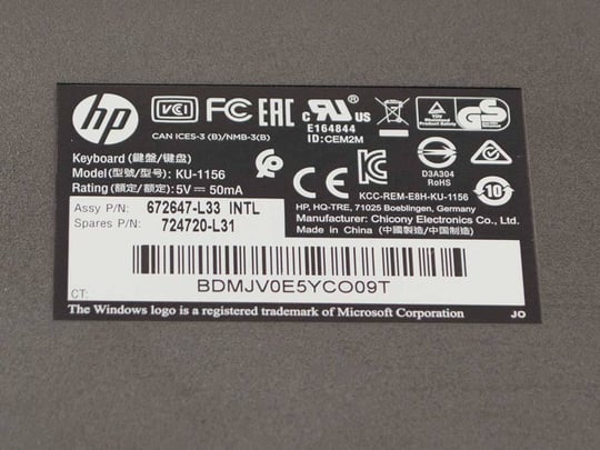 HP EU KU-1156 - 1380107 #3