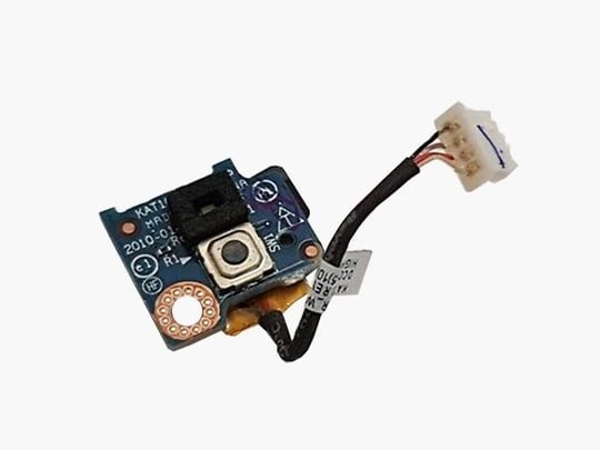 HP for EliteBook 2540p, Power Button Board With Cable (PN: DC02000U000, LS-5258P) - 2630070 #1