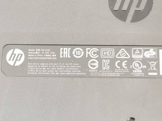 HP EU SK-2120 Klávesnica - 1380175 (použitý produkt) #3