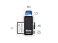 AXAGON CRE-X1, USB 2.0 External MINI Reader 5-slot ALL-IN-ONE - 1150009 thumb #3