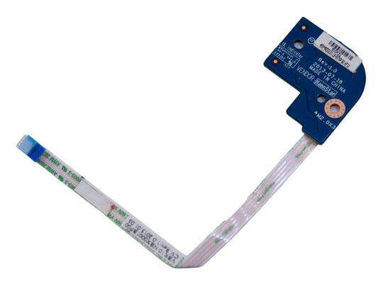 HP for ZBook 17 G1, 17 G2, Power Button Board With Cable (PN: 733636-001, LS-9376P) - 2630136 #2