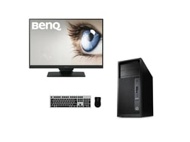 HP Z240 Workstation (NVIDIA Quadro P2000 5GB) + Monitor BenQ BL2581T