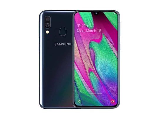 Samsung Galaxy  A40 Black 64GB - 1410185 (felújított) #1