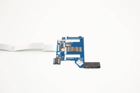 HP for EliteBook Folio 9470m, 9480m, Smart Card Reader Board With Cable (PN: 702844-001, 6050A2514301)