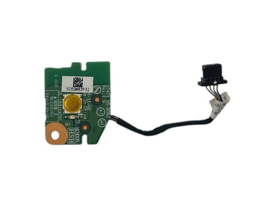 Lenovo for ThinkPad T470s, Power Button Board With Cable (PN: NS-B082, DC02001VR20) - 2630369 #2