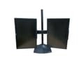Fujitsu 2x Fujitsu B22W-7 LED with Ergotron Dual Monitor Stand (Dual Monitor Setup) - 1442166 thumb #0