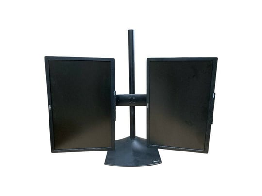Fujitsu 2x Fujitsu B22W-7 LED with Ergotron Dual Monitor Stand (Dual Monitor Setup) - 1442166 #1