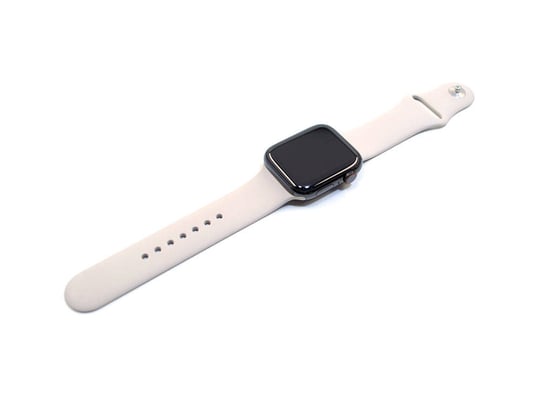 Apple Watch Series 4 44mm Space Grey Aluminium Case Starlight Band (A2008) - 2350028 #1