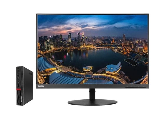 Lenovo ThinkCentre M720q Tiny + 24" Lenovo ThinkVision T24d-10 IPS Monitor - 2070602 #1