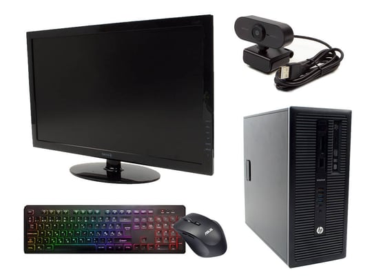 HP EliteDesk 800 G1 Tower + 24" TERRA 2450W Monitor + FullHD Webkamera + Egér és Billentyűzet - 2070205 #1