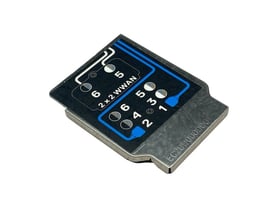 Dell for Latitude 7410, WWAN Thermal Shield Bracket (PN: 0FNT5K) - 2890091