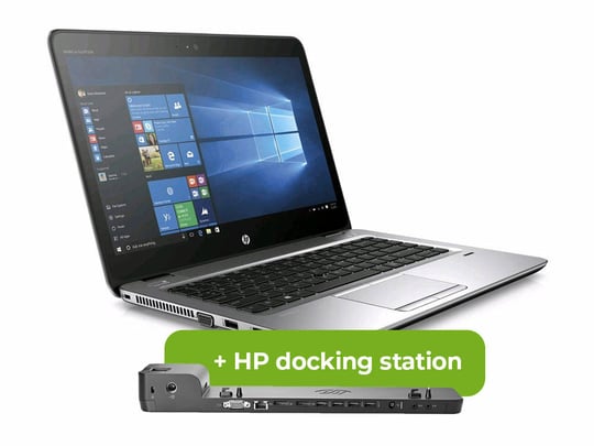 HP EliteBook 840 G3 + Docking station HP 2013 UltraSlim D9Y32AA With 90W Charger - 15211592 #1