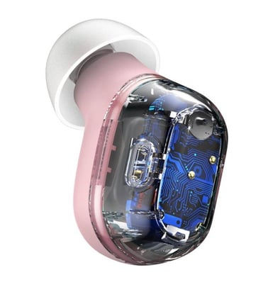 Baseus Encok WM01 - BlueTooth Stereo Headphone Pink - 1350035 #2