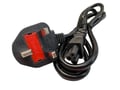 Replacement UK Plug to 3 Pin Power Cable M/F 1,5m - 1100015 thumb #1
