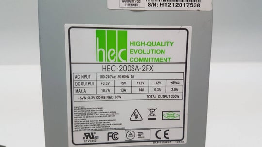 HEC HEC-200SA-2FX 200W Flex ATX - 1650069 #2