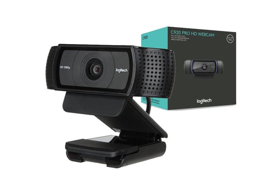 Logitech C920 Pro HD Webcam - Boxed Webkamera - 2040008 | furbify