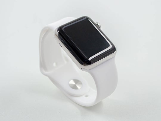 Apple Watch Series 2 Hermès 38mm Stainless Steel Case White Band (A1757) - 2350033 #2