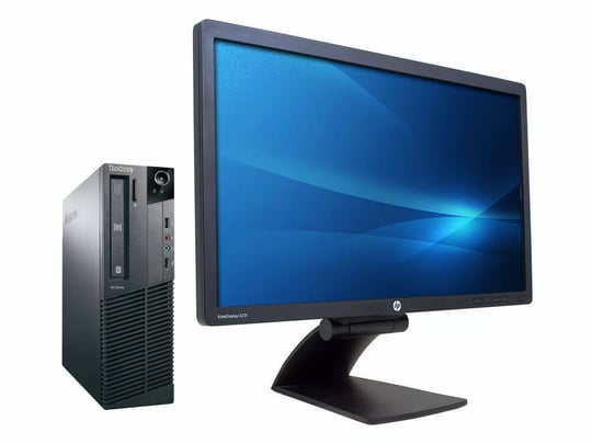 Lenovo ThinkCentre M81 SFF + 23" HP EliteDisplay E231 Monitor - 2070620 #1