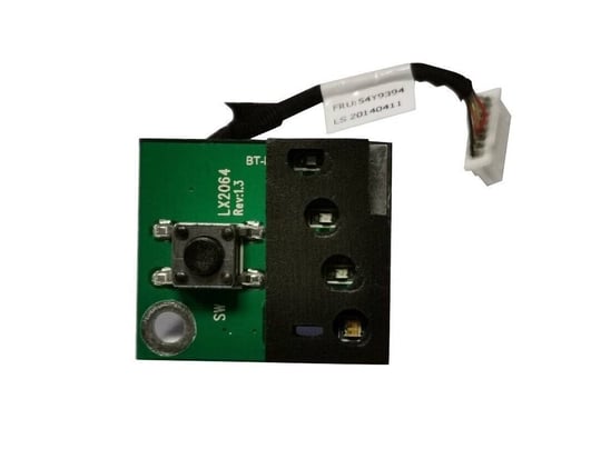 Lenovo for ThinkCentre Tiny M73, M83, M93p, LED, Power Button Board With Cable (PN: 54Y9394) - 2770002 #1