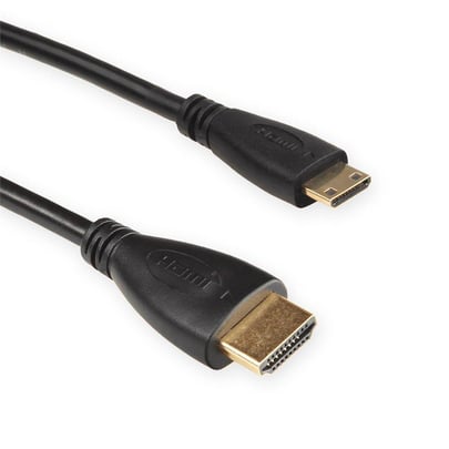 4World HDMI - mini HDMI v1.4 1.8m F/F Black Cable HDMI - 1070020 #2