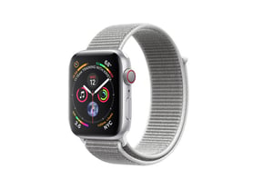 Apple Watch Series 4 44mm Silver White Fabric Loop (A2008)